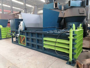 เครื่องอัดก้อนแบบใช้ในญี่ปุ่นเครื่องอัดเศษโลหะกล่องกระดาษแข็งขนาดเล็กเครื่องอัดก้อน - Product Image 6