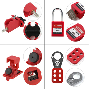 Cho Amazon phổ biến OSHA tùy chỉnh điện Loto Kit amazaon phổ biến an toàn khóa tagout thiết bị với Key mở khóa cách - Product Image 4