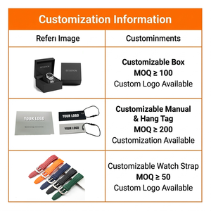 Orologio Meccanico da Uomo Scheletrato con Cassa in Acciaio Inox Color Oro Rosa, Movimento Automatico di Importazione e Logo Personalizzato - Product Image 5