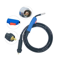 VECTOR AC DC 4 en 1 Postes à souder MIG gaz et sans gaz TIG MMA 220V Machine à souder portable à onduleur pour acier au carbone MIG200DB