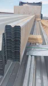 0,7 0,8 0,9 1mm Hoja de cubierta de metal para piso Cubierta de acero corrugado galvanizado para construcción de estructuras de acero - Product Image 3