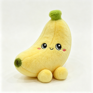 Peluche banane personnalisée, jouet en peluche fruit, peluche banane douce, jouet en peluche banane, banane en peluche - Product Image 5