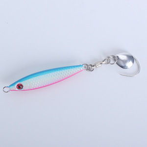 Esca Artificiale Luminosa a Rete con Paillettes Rotanti e Amo per Pesca a Traina di Marlin, Stonefish e Swordfish - Product Image 2