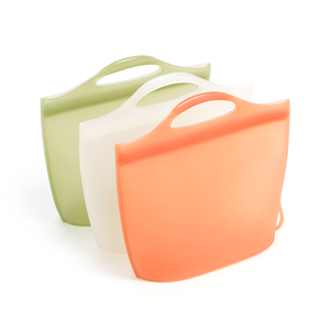 Organisateur de sacs de congélation réutilisables en silicone de qualité alimentaire pour la cuisine - Product Image 1