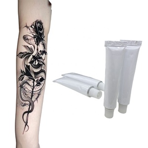 Crema Blanca y Gel Verde Profesional para Tatuaje de Labios y Cejas 10G 50G, Pre-Microblading, Maquillaje Permanente - Product Image 4