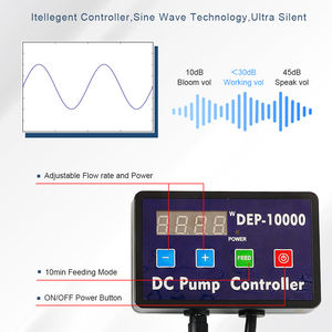 Hsbao Waterretourpomp Dc 24V 12000l/H Variabele Frequentie Amfibische <span class=keywords><strong>Aquarium</strong></span> <span class=keywords><strong>Aquarium</strong></span> Pomp Bombas Para <span class=keywords><strong>Sump</strong></span> Dc Pompa - Product Image 3
