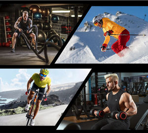 KT85アウトドアスマートスポーツウォッチ AMOLED HDスクリーン 5ATM防水 強力懐中電灯 フィットネストラッカー スマートウォッチ メンズ レディース向け - Product Image 6