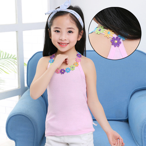 Chemises d'été multicolores pour filles, sous-vêtements pour enfants, t-shirts pour adolescentes, débardeurs pour enfants, caracos pour bébés 10-12 ans - Product Image 2