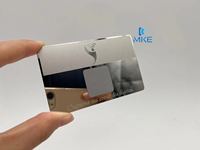 Tarjetas de visita de redes sociales, tarjetas nfc negras