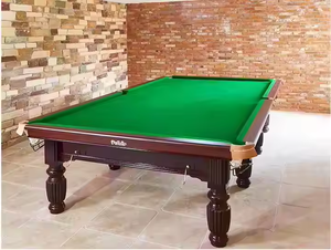 Table de billard <span class=keywords><strong>snooker</strong></span> NAIPNI de 12 pieds en bois massif, personnalisable, de bonne qualité, pour <span class=keywords><strong>compétition</strong></span>, avec poches d'angle en aluminium, pour usage intérieur - Product Image 6