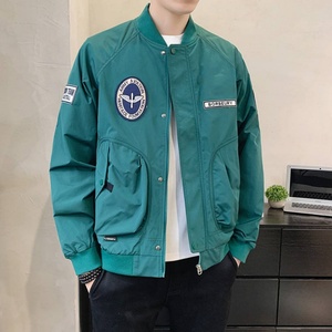Custom Men Casual <b>Mandarin</b> <b>Collar</b> Puffer <b>Jacket</b> Oversized Custom Print Canvas Waterproof Windproof Eco-Friendly Thick Autumn - Product Image 2