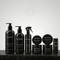 Fournitures de Barbier OEM/ODM, Soins Capillaires pour Hommes, Poudre Coiffante, Cire Coiffante, Pâte Coiffante, Argile Coiffante, Spray Capillaire au Sel Marin, Marque Privée