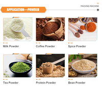 Machine d'emballage et de scellage automatique pour poudre de curry, épices moulues et assaisonnements, avec pesage et mesure, capacités 10-30g, 50g, 100g
