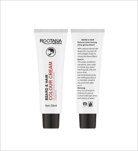 Long-Lasting Men's Fashion Semi-Permanent <strong>Beard</strong> Dye Cream Black <strong>Henna</strong> Tint for <strong>Beard</strong> Care - Product Image 5