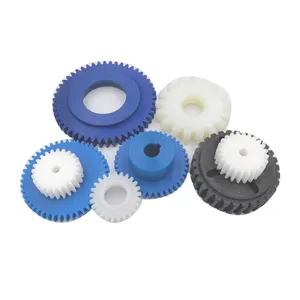 Customized OEM/ODM plastic nylon spiral bevel gears nylon bevel gears