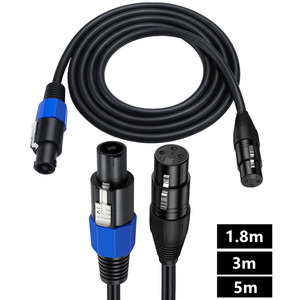 Cable de Audio Personalizado con Conector Speakon Macho a Speakon para Altavoz y Amplificador - Product Image 2