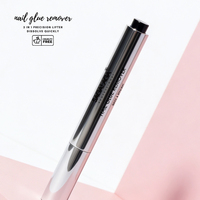SAGALAGA Stylo Dissolvant Professionnel Rapide pour Colle à Ongles – Décolleur Sans Trempage et Sans Désordre pour Ongles en Acrylique et Gel