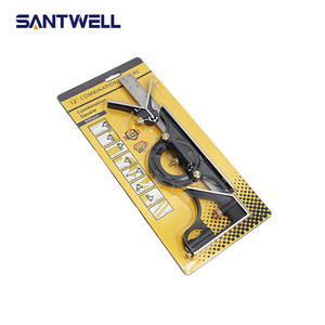 Équerre combinée horizontale multifonction en <span class=keywords><strong>aluminium</strong></span>, règle d'angle droit 90 degrés pour <span class=keywords><strong>menuiserie</strong></span>, bricolage et travail du bois OEM - Product Image 4