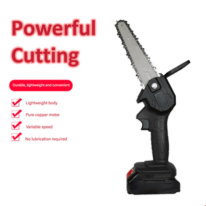 Mini-tronçonneuse électrique Ananke Tools de qualité industrielle et DIY, alimentée par batterie, légère, pour la taille des arbres de jardin, avec support OEM - Product Image 5