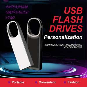 Memoria <span class=keywords><strong>USB</strong></span> Personalizada <span class=keywords><strong>con</strong></span> Logotipo, 8GB, Metálica, de Alta Velocidad, 32G 64G 128G, Pendrive para Música de Coche - Product Image 2