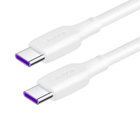 Câble de charge rapide USB2.0 PD100W 5A SAMZHE 1m Type-C avec blindage tressé pour iPhone 15/16/17, iPad, tablette et ordinateur portable