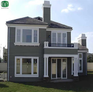 新型现代豪华三层轻钢结构框架别墅模块化住宅公寓 - Product Image 6