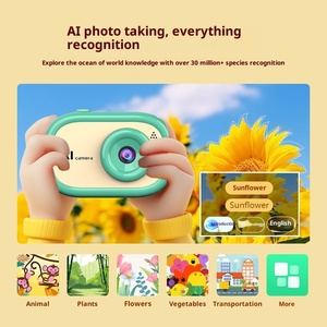 Carte SIM 4G, machine d'apprentissage IA, interaction vocale, contrôle parental, caméra intelligente, enregistrement photo et vidéo, rechargeable, éducation précoce - Product Image 4