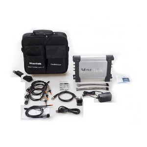 Osciloscopio Digital Hantek DSO3254A de 4 Canales y 250Mhz con Almacenamiento USB para PC, Analizador de Oscilaciones Automotriz + Generador de Señales - Product Image 1