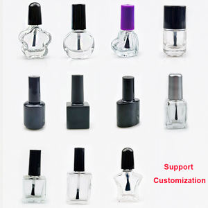 Flacon vide en verre pour vernis à ongles gel UV, imprimé en sérigraphie noire - Product Image 6