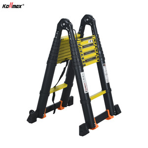 Nhà Máy <span class=keywords><strong>6.4M</strong></span> Chất Lượng Cao New Kính Thiên Văn Thang Gấp Đa Năng Nhôm Thang Có Thể Gập Lại 330lbs - Product Image 2