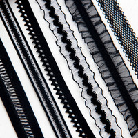Qiao — bande élastique en dentelle extensible de 20MM, décoration en tricot pour sous-vêtements