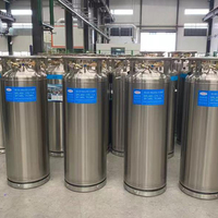 Bouteille de gaz liquide cryogénique oxygène liquide azote Argon Co2 stockage réservoir de Dewar à bas prix