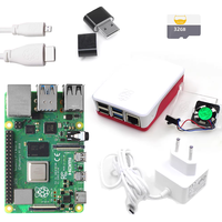 Placa Base Raspberry Pi 4, Kit Oficial de Desarrollo, Programación, Introducción a la IA, Python