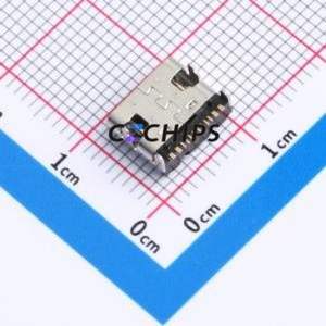 TYPE-C-T-16P USB Connector SMD Connector ( Connector Type: Type-C )( Gender: Female )( Mounting Type: Horizontal Mount ) - Product Image 2