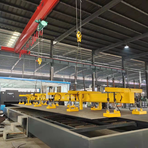 मोटी स्टील प्लेट/धातु संरचना/भारी वर्कपीस हैंडलिंग के लिए 12-सिलेंडर इलेक्ट्रो स्थायी चुंबकीय लिफ्टर - Product Image 3