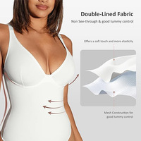 Nouvelle Robe-Culotte Gainante Respirante en Nylon pour Femme, Effet Ventre Plat et Remonte-Fesses, Couleur Unie, Grandes Tailles, Idéale pour l'Export