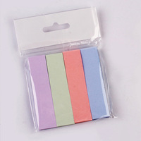 Vente en gros de 100 feuilles de papier Morandi mignon multi taille ensemble de notes autocollantes Macaron couleur notes autocollantes pour enfants