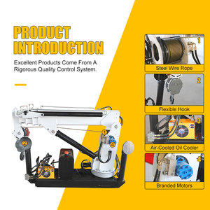 <span class=keywords><strong>Grue</strong></span> mobile hydraulique articulée compacte et durable <span class=keywords><strong>de</strong></span> 1t, 2t, 3t, 4t, 5t, 6t pour la construction et le levage – Équipement <span class=keywords><strong>de</strong></span> levage pour camion - Product Image 6