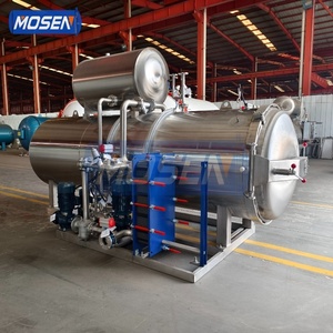 Công nghiệp tự động flavoured <span class=keywords><strong>SARDiNE</strong></span> đóng hộp dây chuyền sản xuất giá khử trùng vặn lại thiết bị - Product Image 3