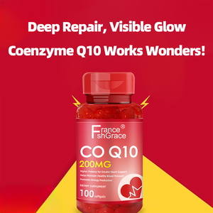 Customized Logo <b>CoQ10</b> <b>200mg</b> Softgels Dietary Supplement for Heart Health Support Healthcare <b>CoQ10</b> Supplement for Men and Women - Product Image 6
