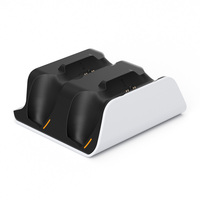 Station de charge d'origine pour manettes PlayStation 5, chargeur rapide pour manettes PS5 DualSense/Pro/Slim