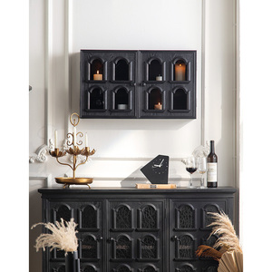 <span class=keywords><strong>Étagère</strong></span> suspendue <span class=keywords><strong>murale</strong></span> <span class=keywords><strong>vintage</strong></span> <span class=keywords><strong>Étagère</strong></span>s décoratives de salon modernes <span class=keywords><strong>Étagère</strong></span>s d'affichage murales Armoire de rangement en bois flottante - Product Image 1