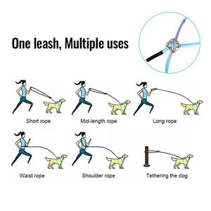 Truelove Set tali kekang kucing anjing Bio alami Aksesori hewan peliharaan tahan lama desain modis untuk semua musim tas kotoran bernapas - Product Image 6