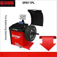 Équilibreuse de pneus à lévitation magnétique Coseng SP811PL avec positionnement laser et blocage pneumatique, machine à changer les pneus