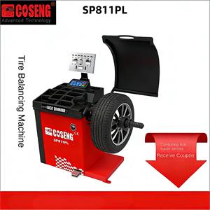 Équilibreuse de pneus à lévitation magnétique Coseng SP811PL avec positionnement laser et blocage pneumatique, machine à changer les pneus - Product Image 2