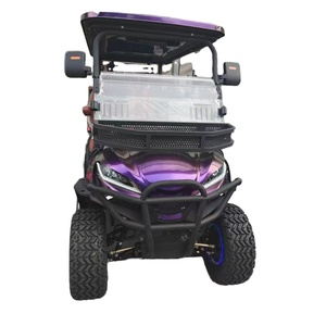 Nouvelle Voiturette de Golf Classique 2026, 3-4 Places, Matériau Acier, Moteur 5000W, Batterie 48V, Certifiée CE, Phares LED, 30-50km/h, 2+2 Places, Électrique - Product Image 1