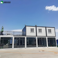 Maison modulaire préfabriquée conteneur pliant immeuble de bureaux entrepôt