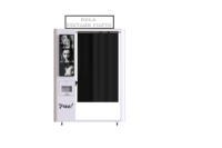 Cabina de Fotos DOLA de Acero Inoxidable Resistente con Pantalla Táctil, Capacidad de Carga de 350 kg, Soporte para Múltiples Personas y Dispositivos, Wi-Fi/Bluetooth