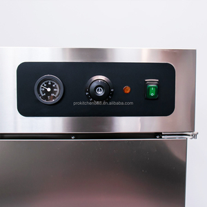 Электрический передвижной буфетный шкаф-тумба CE на 22 противня из нержавеющей стали для подогрева и хранения горячих блюд - Product Image 6