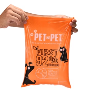Custom UnScented Disposable <b>Compostable</b> Pet Dog Poop <b>Bags</b> Biodegradable Poop Baggies Dispenser Holders Carrier Waste <b>Bag</b> for Dog - Product Image 2